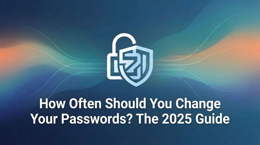 How Often Should You Change Your Passwords? The 2025 Guide